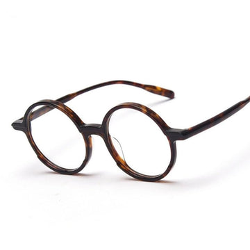 Glen Round Vintage Acetate Optical Glasses Frame